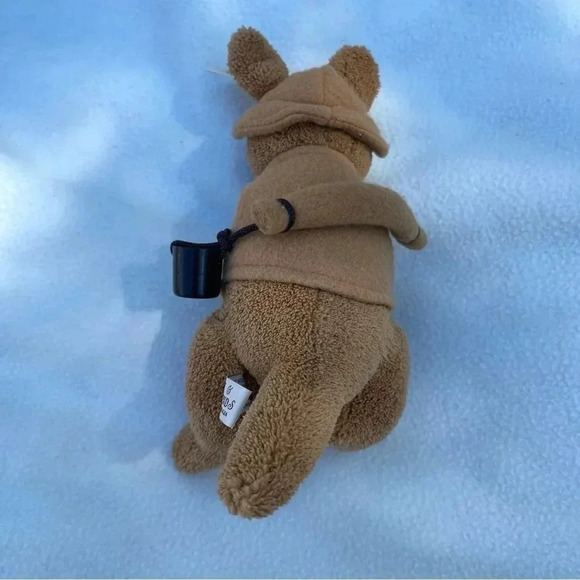 Teddy &  Friends HOPPY Kangaroo Stuffed Animal Plush Safari Guide Joey 11" VTG - Picture 2 of 5
